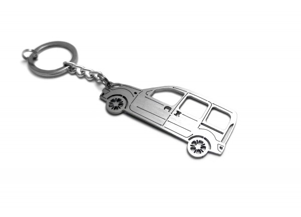 Keychain Renault Kangoo I 1997-2008 - (type STEEL)